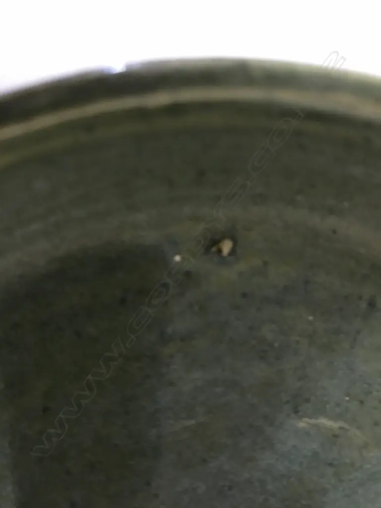 Two Luke Adams green glaze items Image 1++