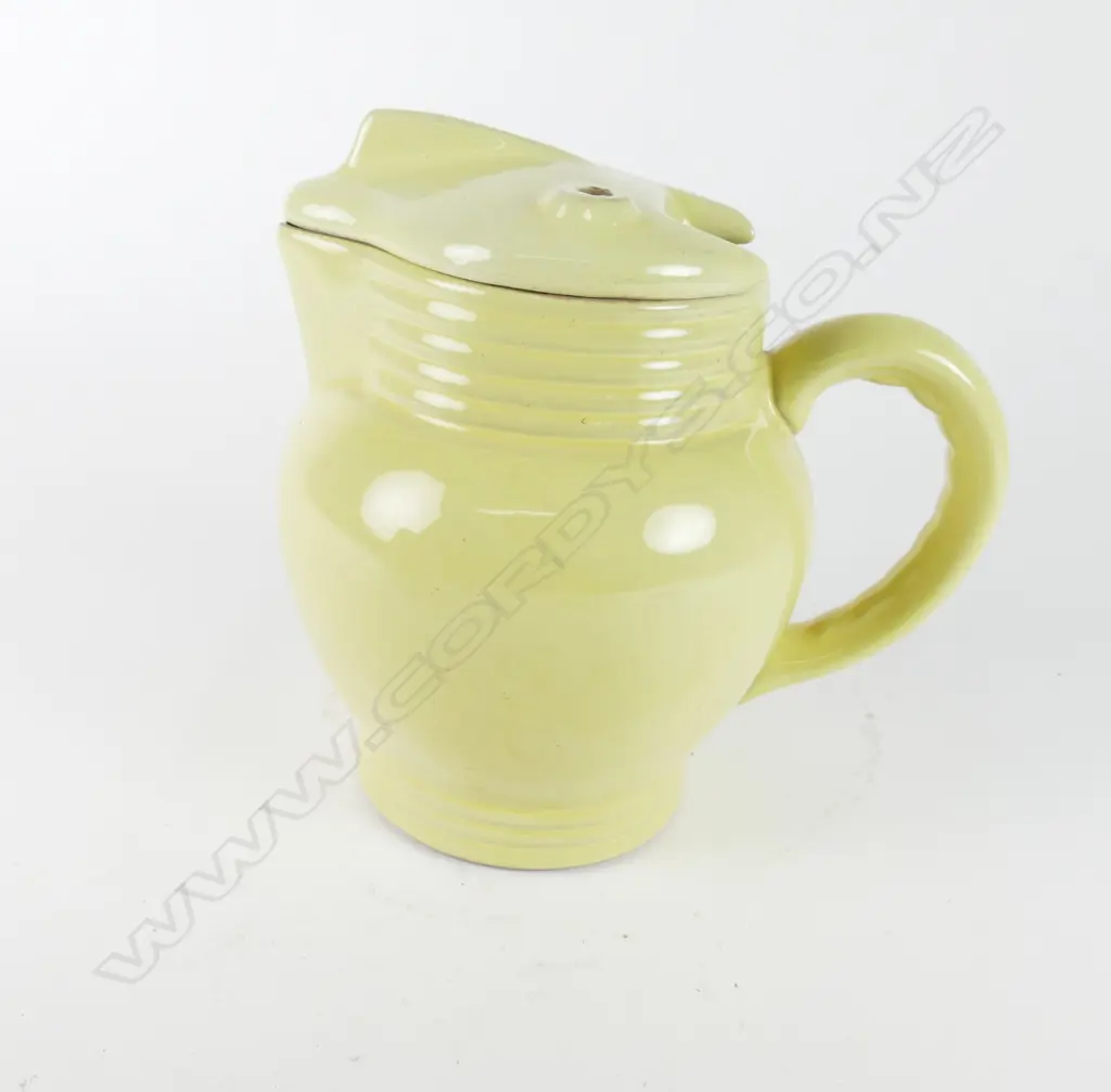 Ambrico yellow glazed electric jug Image 1++