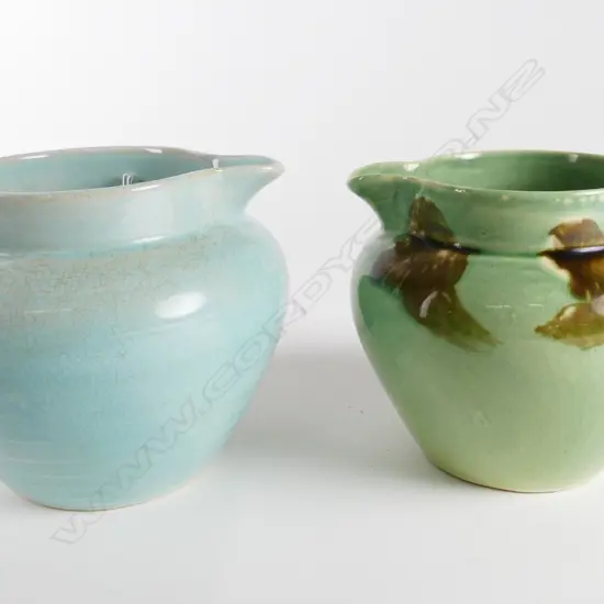 Two early Crown Lynn jugs