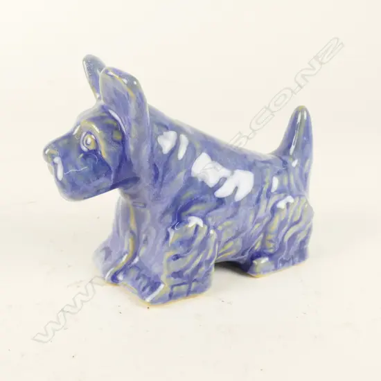 An early Crown Lynn Scottie Dog sculpture