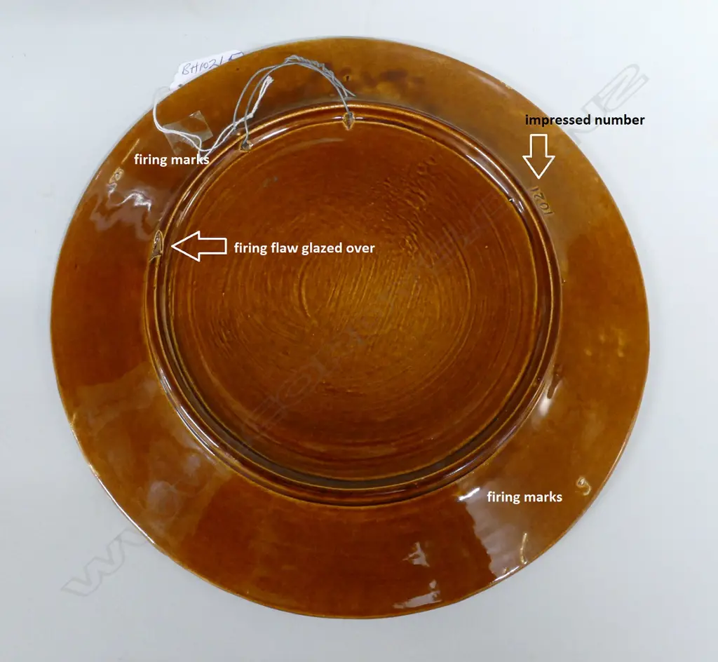 Crown Lynn Wharetana Maori Art Pottery wall 'plaque' Image 1++