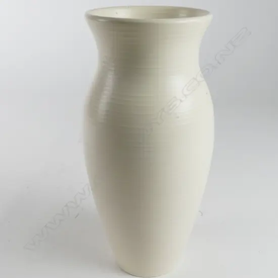Crown Lynn Hand Potted tall baluster vase