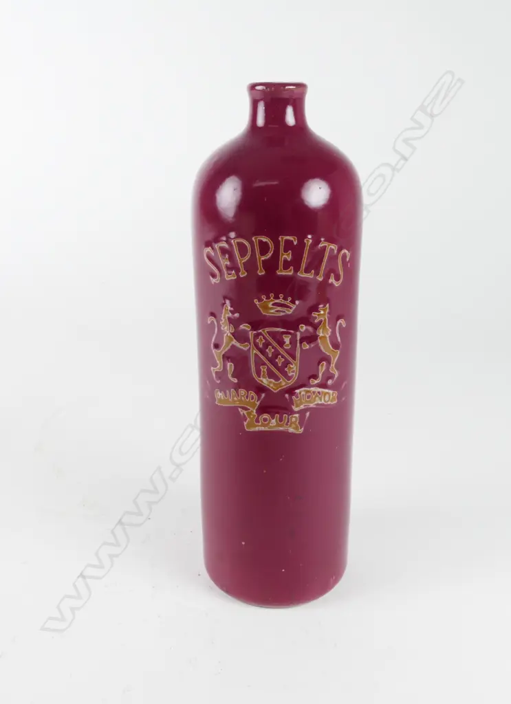 Crown Lynn Seppelts liqueur bottle Image 1++