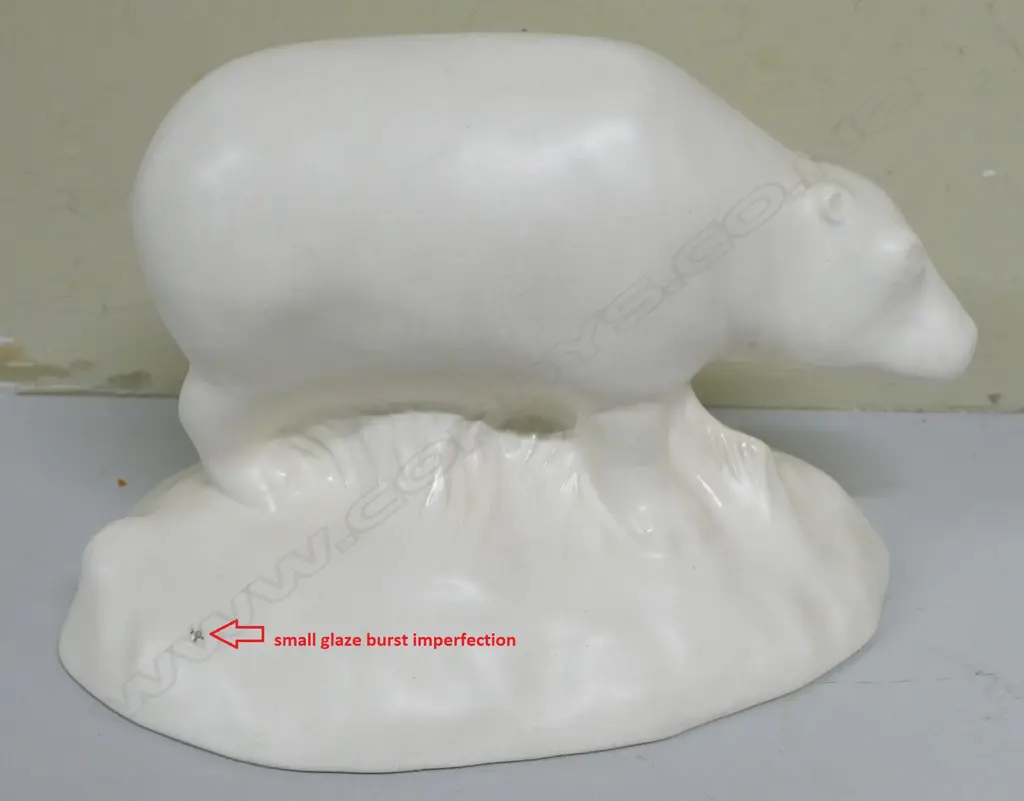 Crown Lynn model of the hippopotamus 'Khama' Image 1++