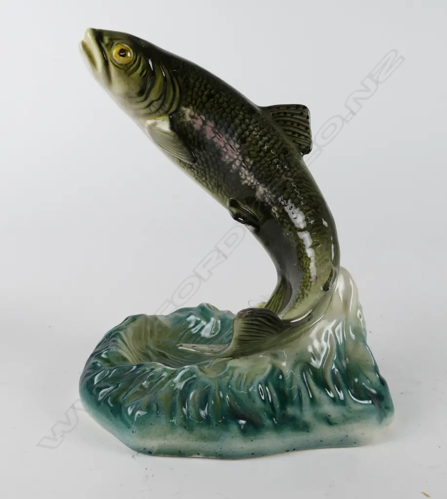 Titian Studio leaping trout model similar to above Image 1++