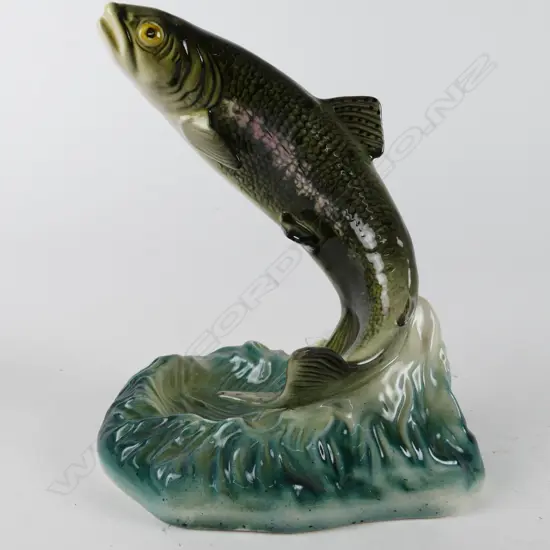 Titian Studio leaping trout model similar to above