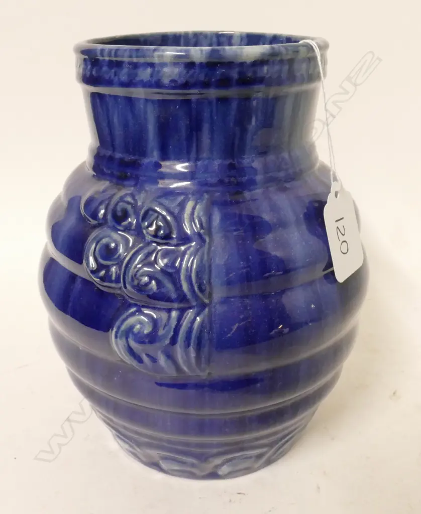 Four Temuka Ware pottery pieces Image 1++