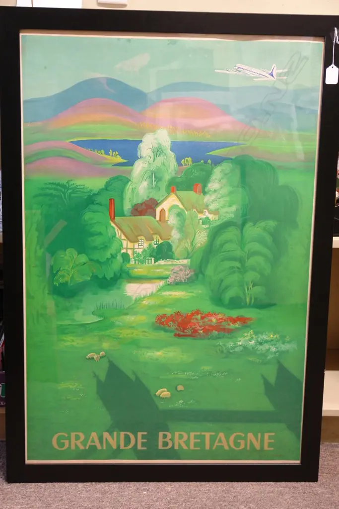 A 1960s 'Air France' promotion travel poster Image 1++