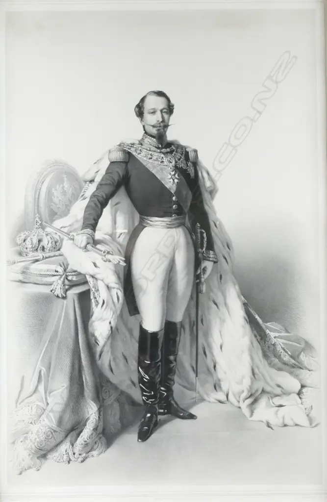 Two lithographs - 'Napoleon III' and 'Lord Raglan' Image 1++
