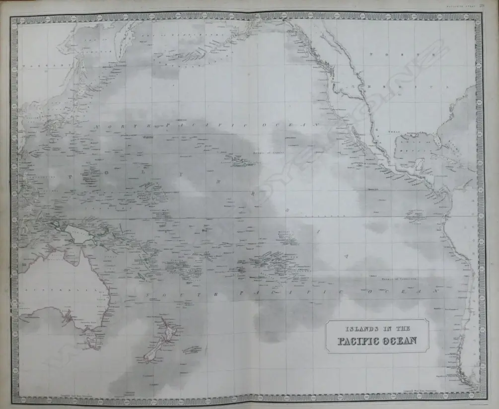 THREE DOUBLE PAGE MAPS OF OCEANIA Image 1++
