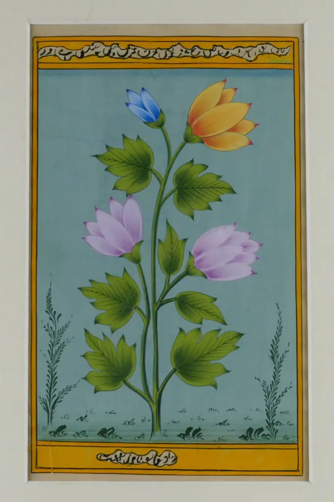 A set of four Indian Mughul paintings Image 1++