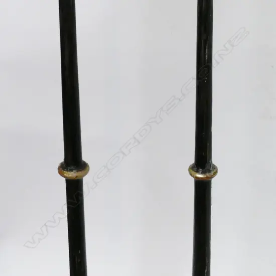 A pair of vintage French altar candlesticks