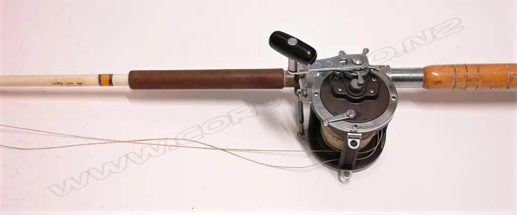 A c.1955 big game fishing rod and reel Image 1++