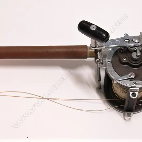 A c.1955 big game fishing rod and reel