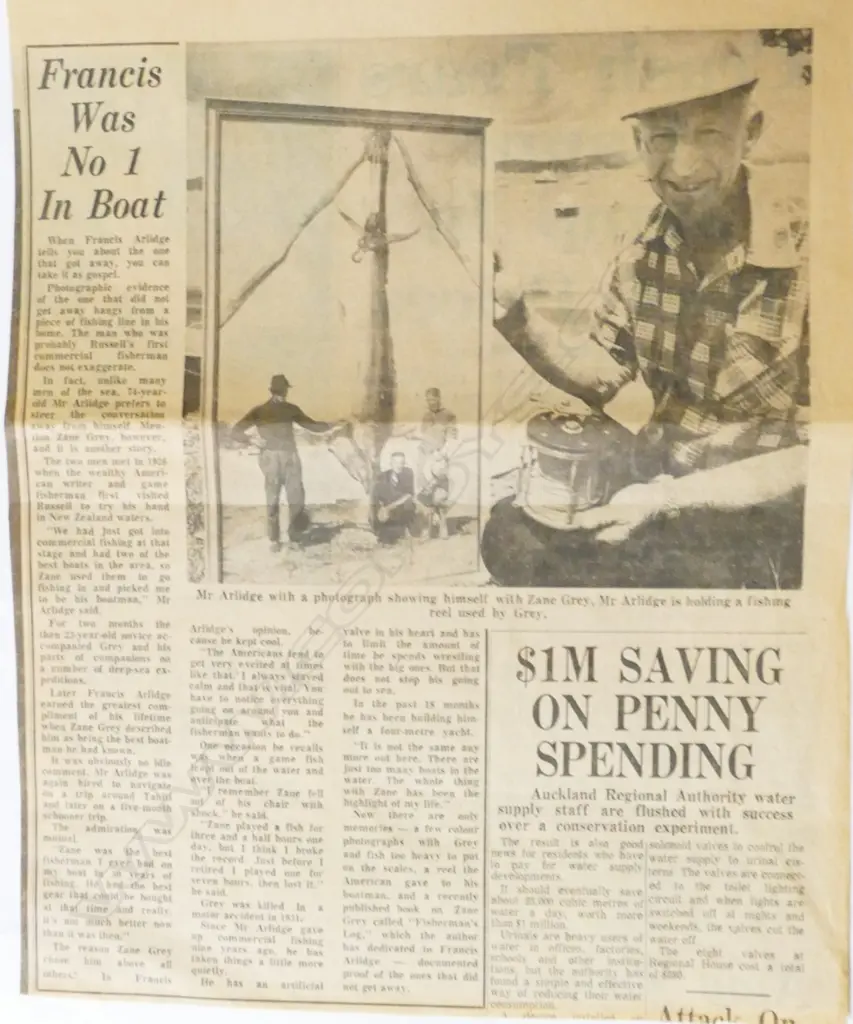 Various vintage printed big game fishing material Image 1++