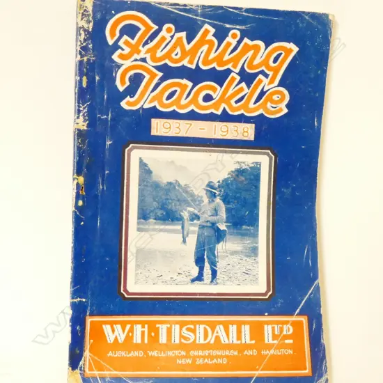 A rare copy of a W.H.Tisdalls Fishing Catalogue