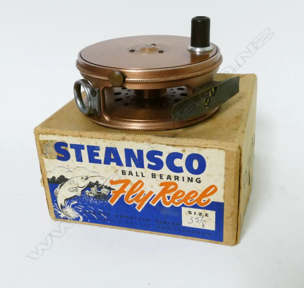 An E.J. Brown 3⅝" trout reel Image 1++