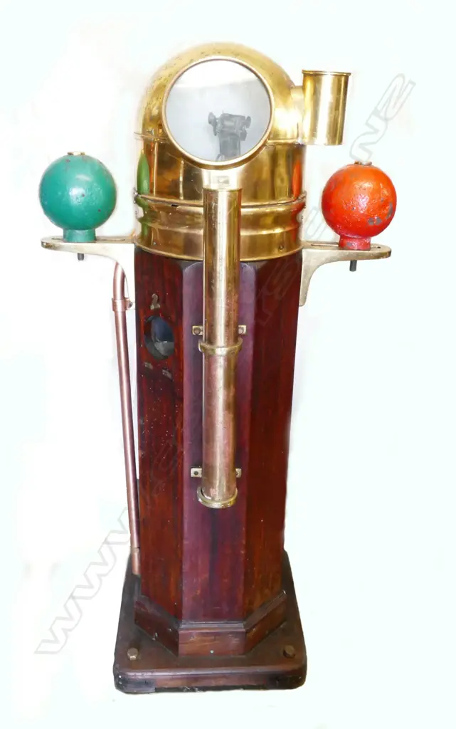 An old ship's binnacle compass Image 1++