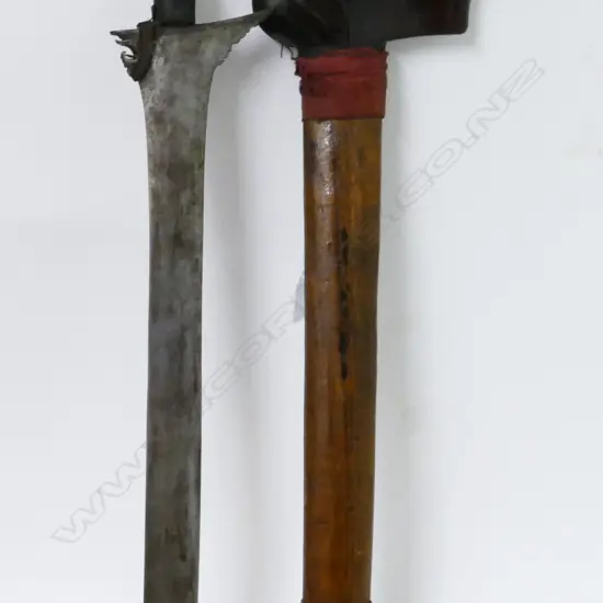 A Javanese kris with straight blade