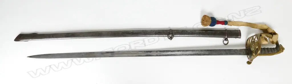 A British Army Veterinary Corp. officer's sword and scabbard Image 1++