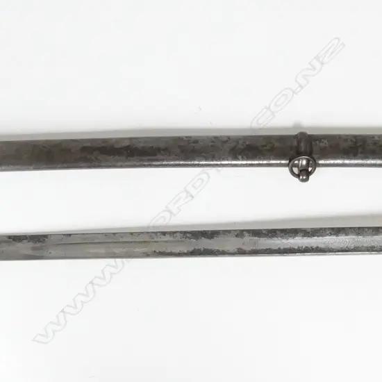 A British Army Veterinary Corp. officer's sword and scabbard