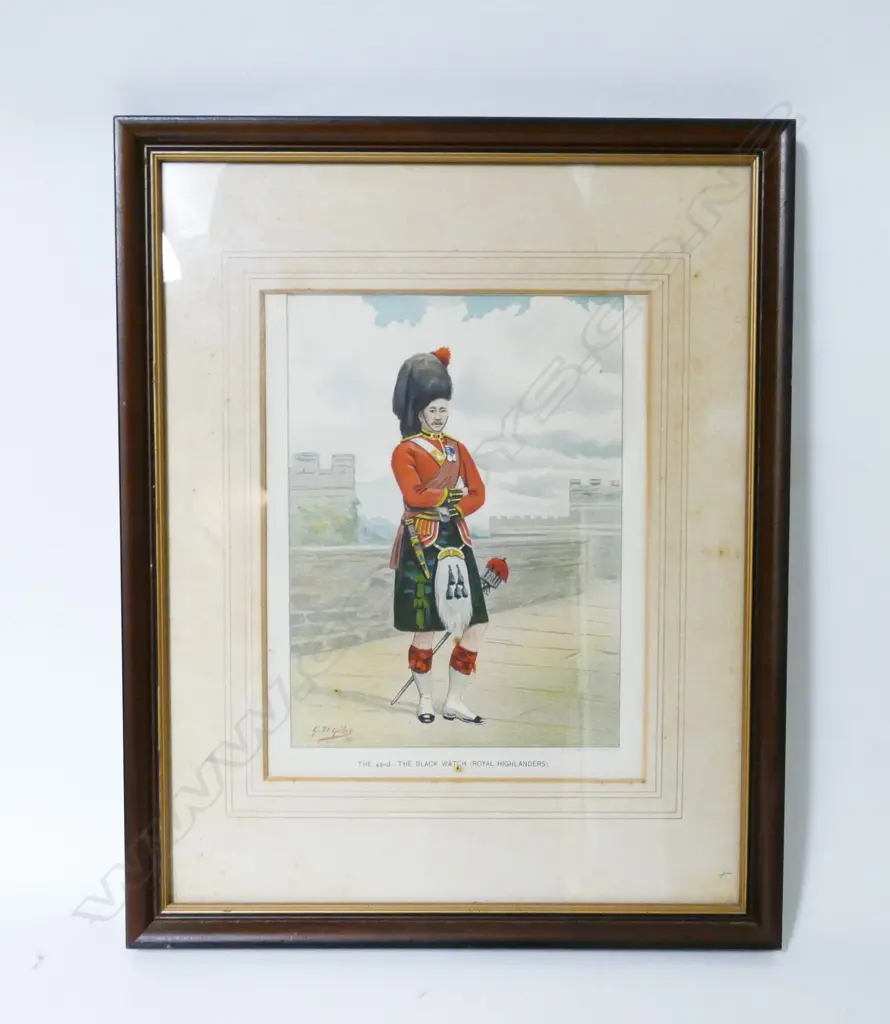 Four turn-of-the-century chromolithographs Image 1++