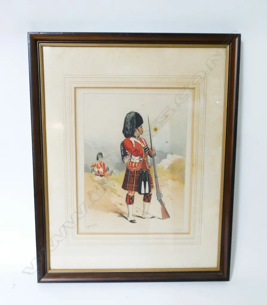 Four turn-of-the-century chromolithographs Image 1++