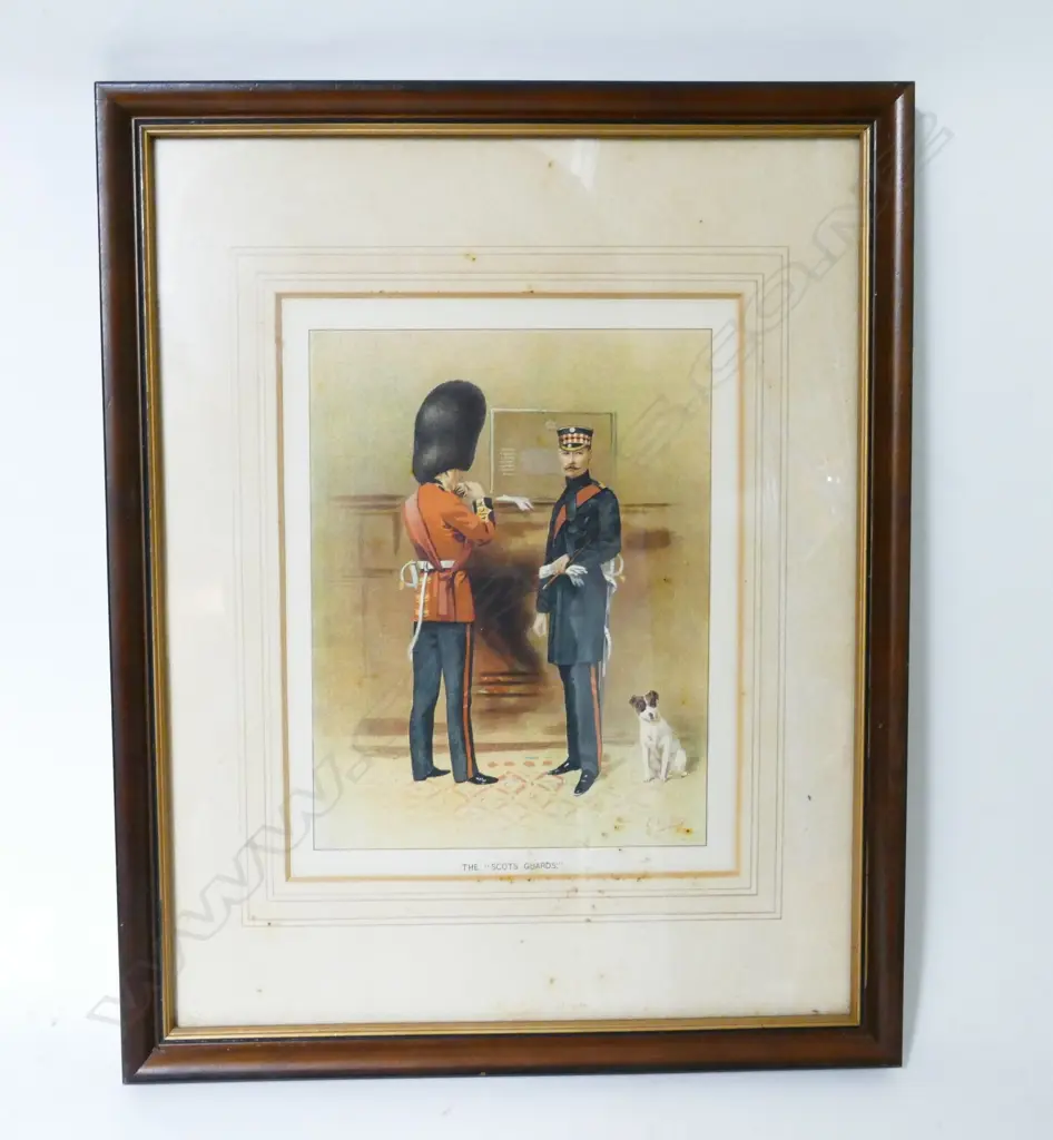 Four turn-of-the-century chromolithographs Image 1++