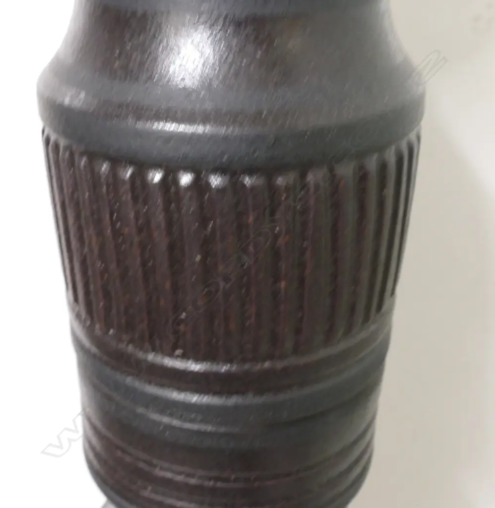 Anneke Borren tall black glazed 'Totem' Image 1++