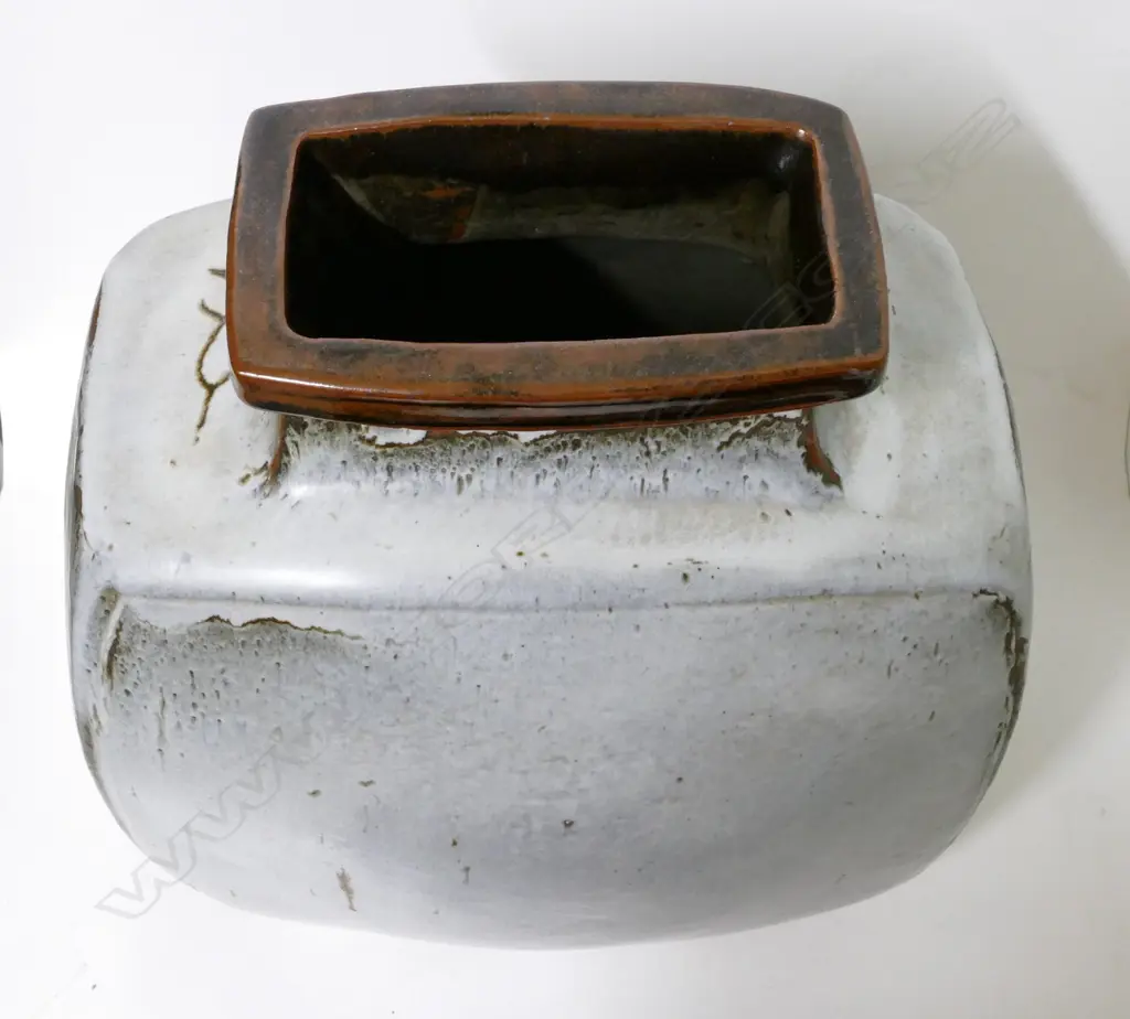 A large vintage Len Castle blossom vase Image 1++