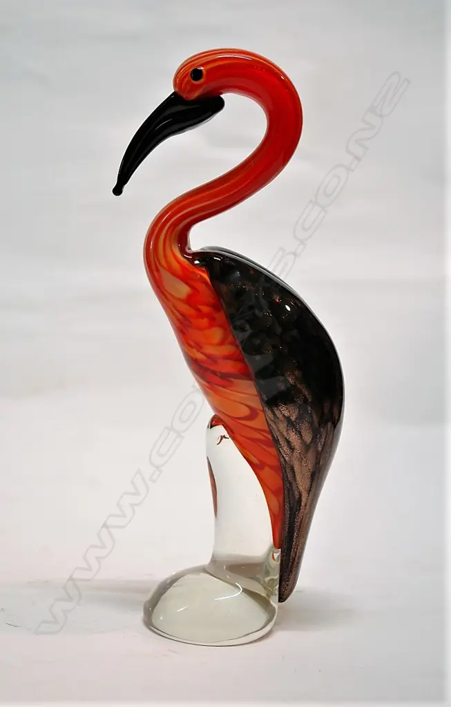A Murano exotic glass bird Image 1++
