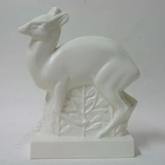 A Wedgwood sculpture of a 'Duiker' standing by John Skeaping