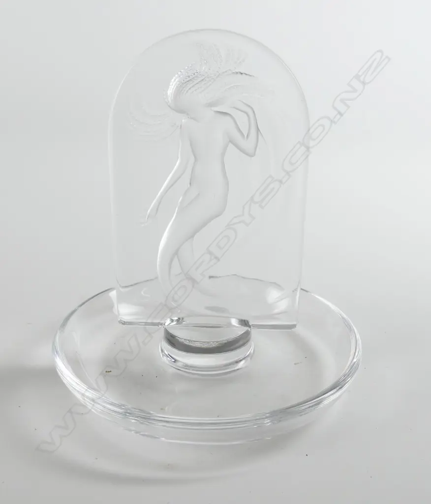 A Lalique Naïade Cendrier Image 1++