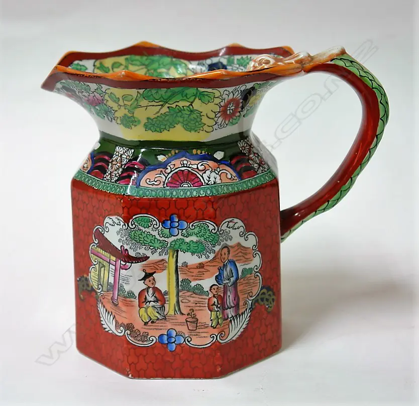 A Victorian Mason's Ironstone jug Image 1++