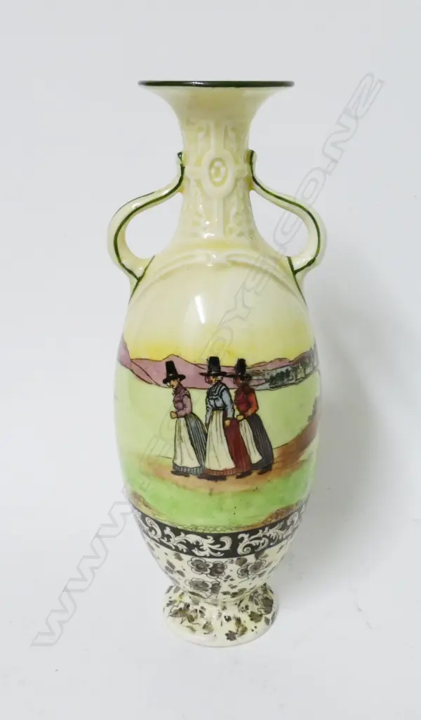 A Royal Doulton two-handled baluster vase Image 1++
