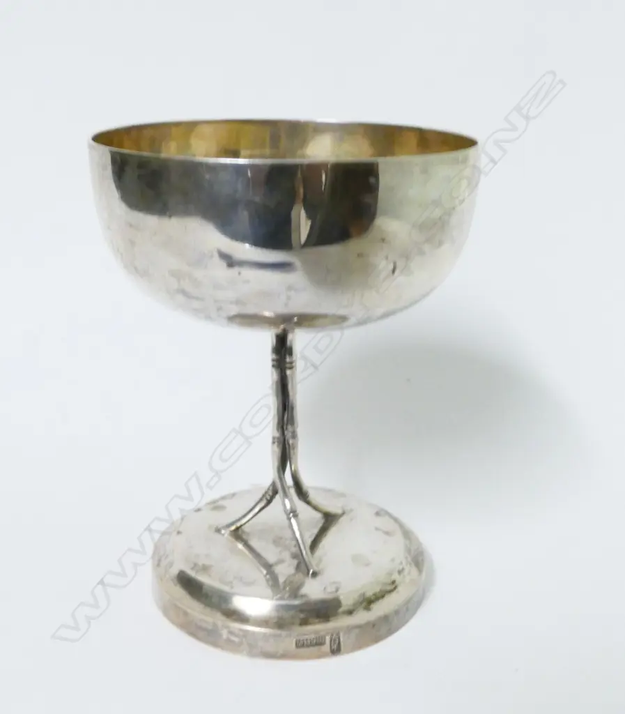 A Chinese silver goblet Image 1++