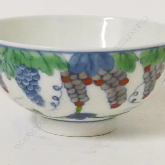 A small Chinese porcelain wine cup