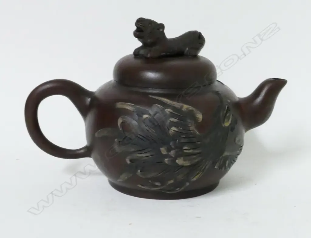 A Chinese Yixing Ware teapot Image 1++