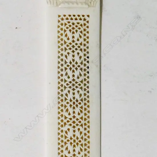 An ivory letter knife