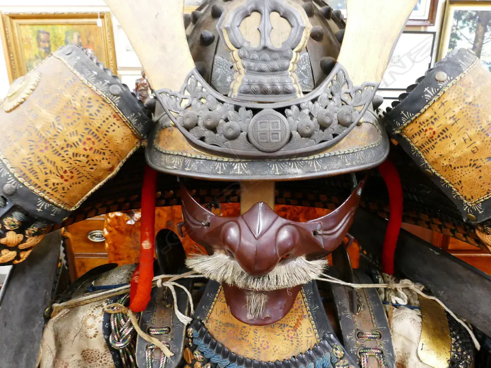 An impressive Japanese Edo period Samurai suit of armour Image 1++