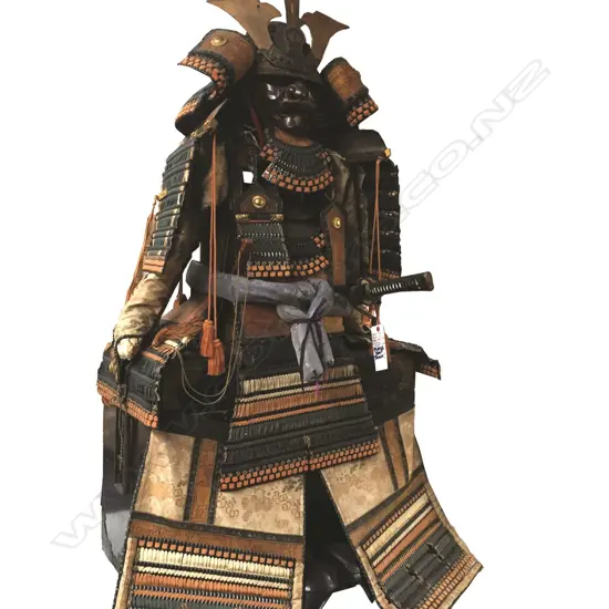 An impressive Japanese Edo period Samurai suit of armour
