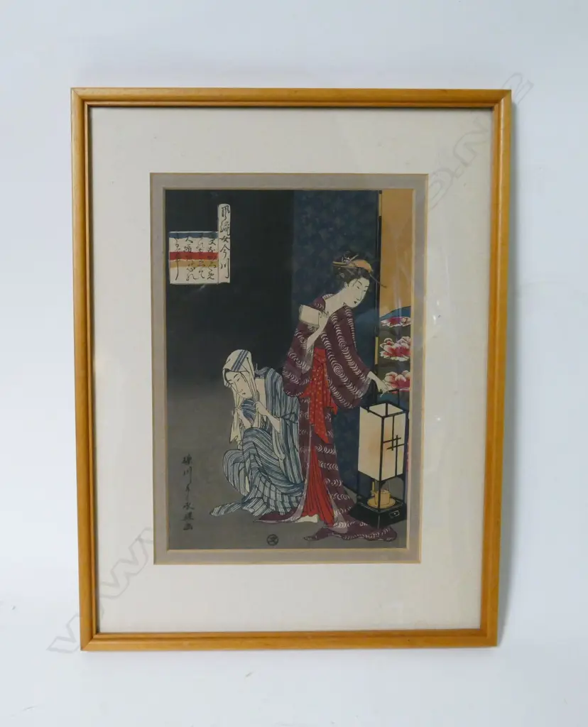 A reprint ukioy-e by Rekisentei Eiri Image 1++