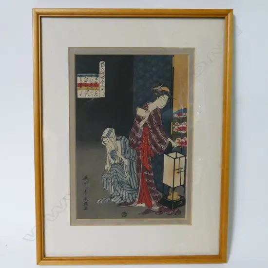 A reprint ukioy-e by Rekisentei Eiri