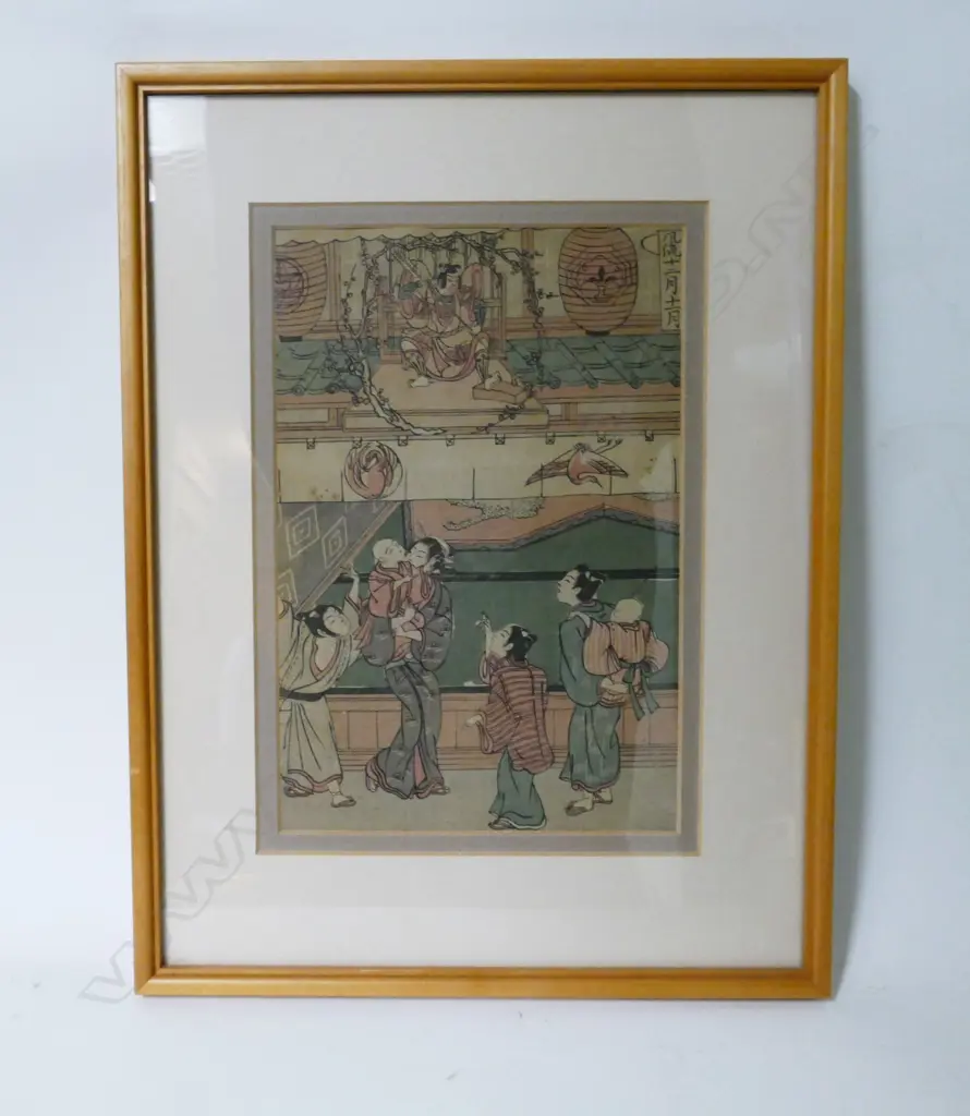 A reprint ukiyo-e by Tomomasa Ishikawa Image 1++