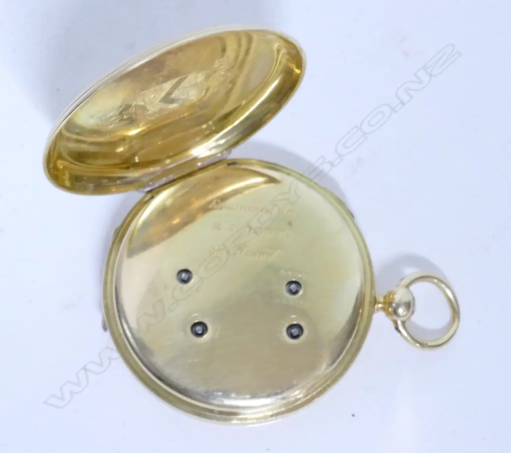 An 18ct. gold cased chronograph by J.J. Badollet & Cie Image 1++