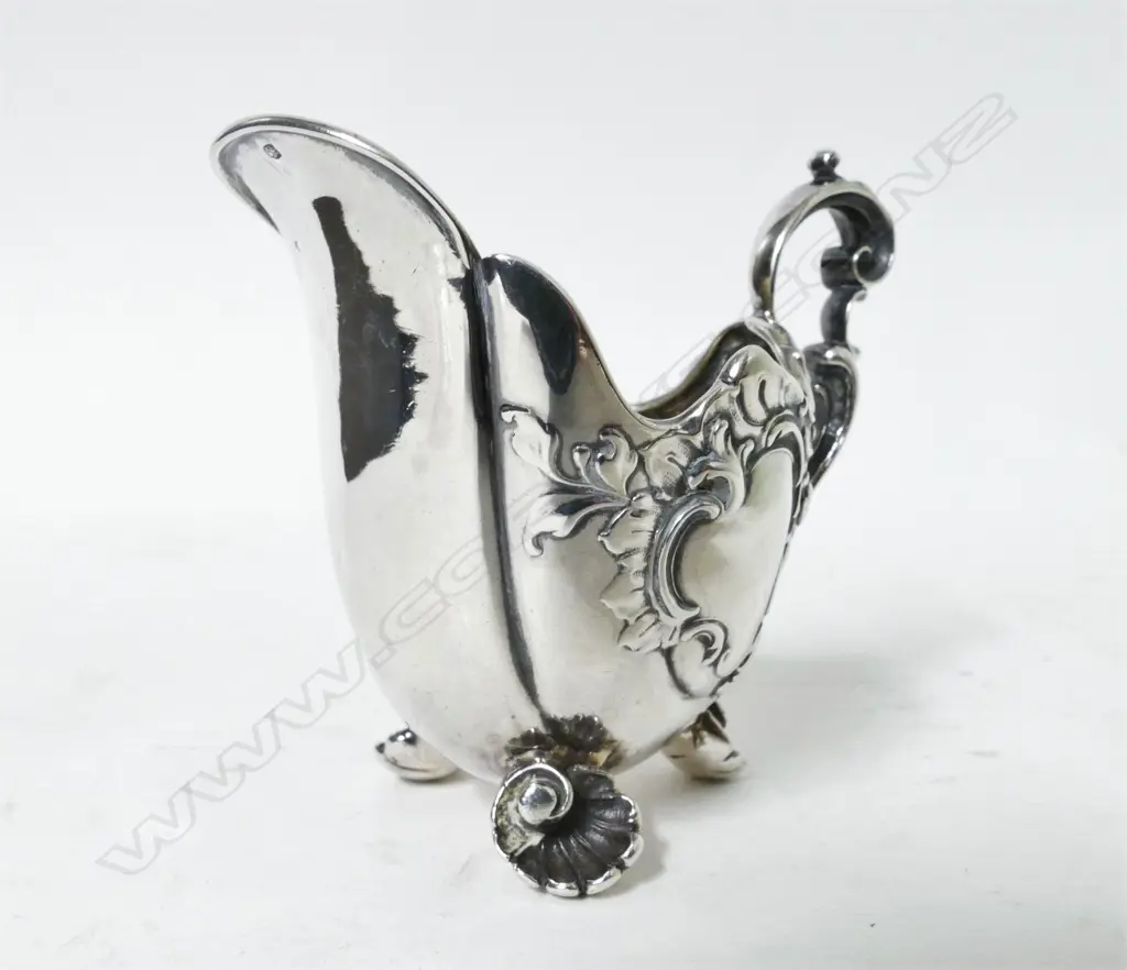 A Russian silver cream jug Image 1++