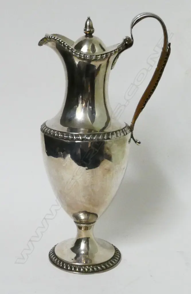 A George III silver claret jug Image 1++