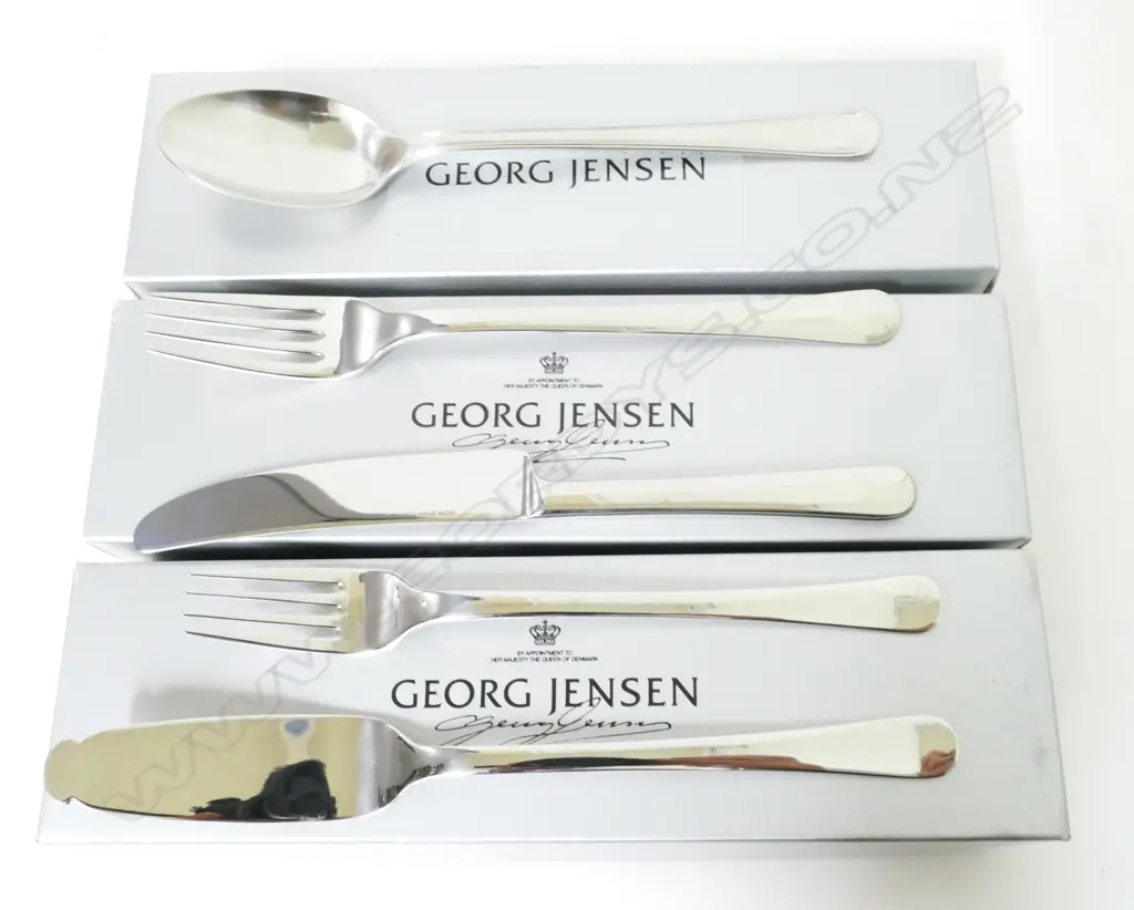Assorted Georg Jensen stainless cutlery Image 1++