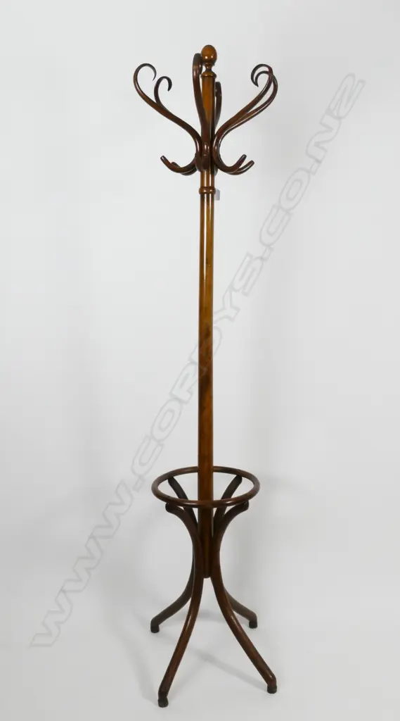 A bentwood hat and coat rack Image 1++