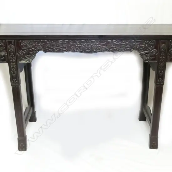A Chinese rosewood altar table